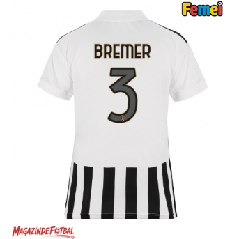 Juventus Gleison Bremer #3 Tricou Fotbal Replică 2026-27 Femei Acasa